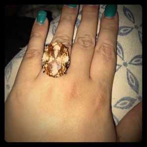 Large sterling silver ring