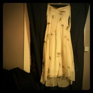 Beautiful white and gold dress