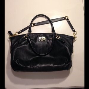Black Madison Satchel HOLD for grl4god