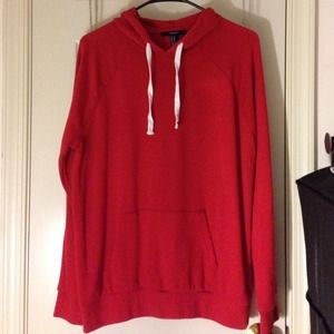 Forever 21 red hoodie