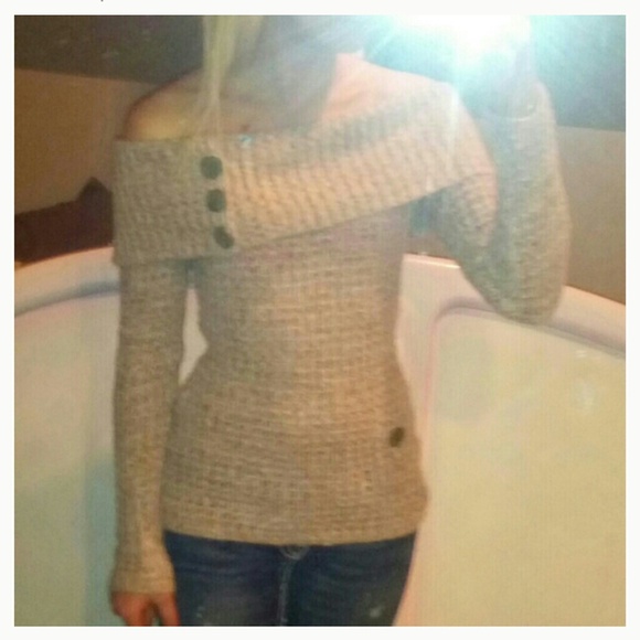 Super soft brown shirt xs/s