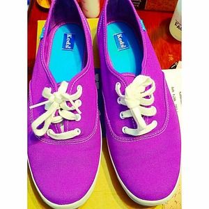 Keds Poppin' Purple Sneakers