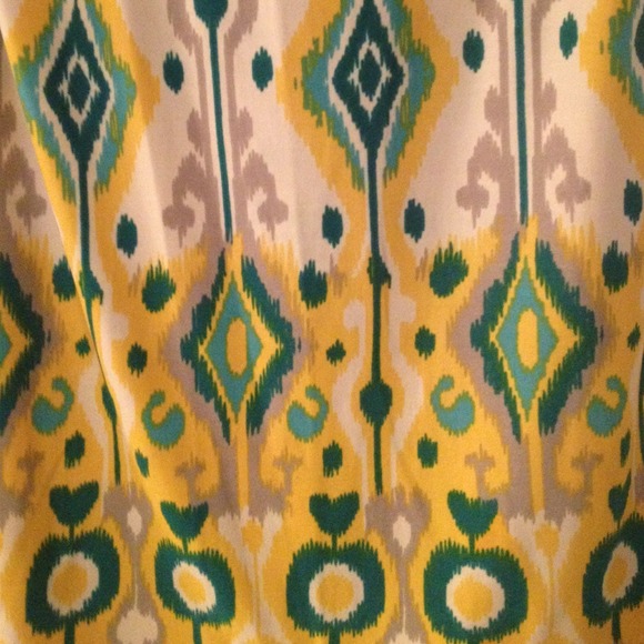 SOLD: Multicolored Aztec tank - Picture 2 of 3