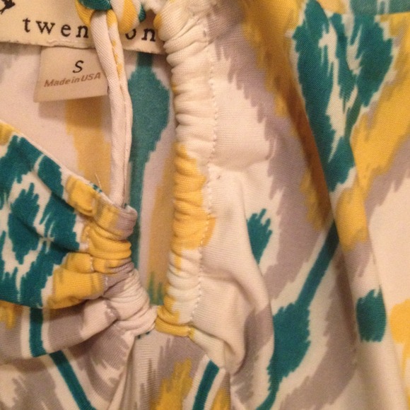 SOLD: Multicolored Aztec tank - Picture 3 of 3