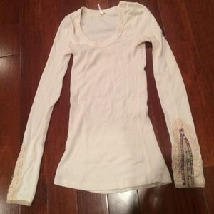 Free people white/off white thermal
