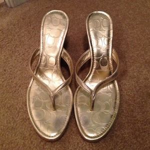 Coach wedges