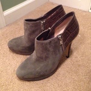 Michael Kors suede bootie