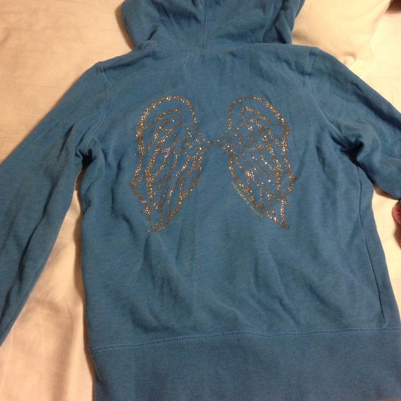 🌻REDUCED🌻 Victoria's Secret bling zip up jacket