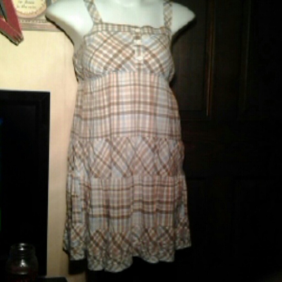 SO long plaid cowgirl sundress