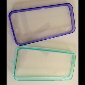 Clear soft plastic iPhone 5/5s case