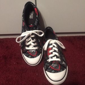 Coach sneakers worn once! Look brand new.