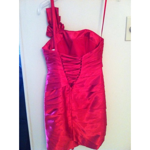 Red corset dress. Worn in Miss Alabama Pageant - Picture 2 of 2