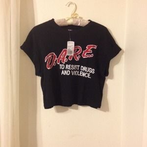 forever21 dare graphic tee
