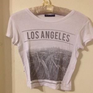 brandy melville la crop top