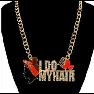 I Do Hair Necklace