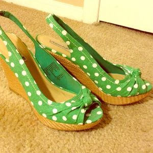 Polka Dot Wedges