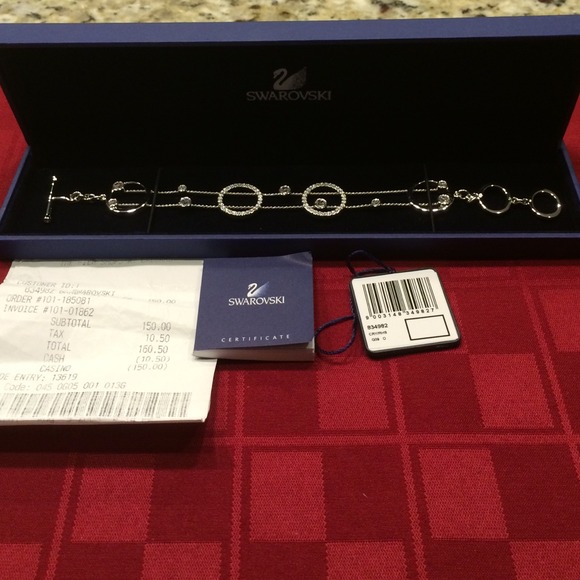 Swarovski Jewelry - Swarovski bracelet - brand new w/ tags & receipt!