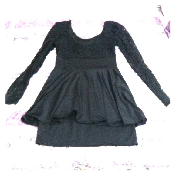 Black Lace Dress Sz. Small
