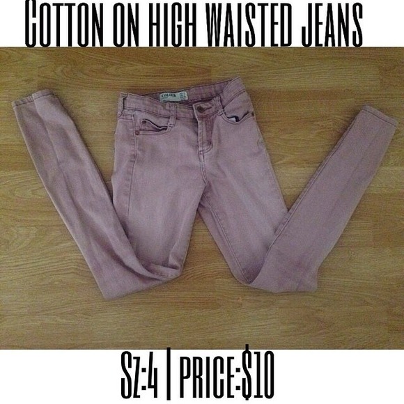 Cotton on jeans