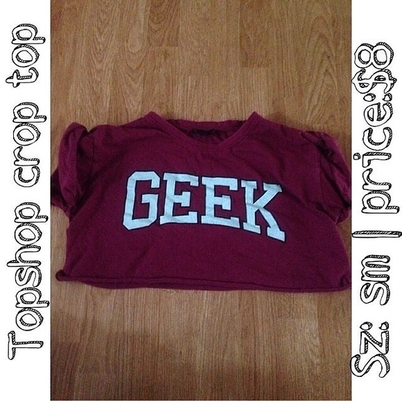 Topshop crop top