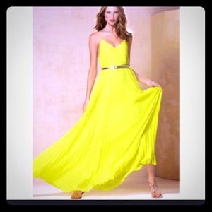 Victoria's Secret Knife Pleat Maxi