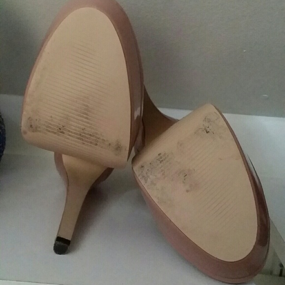 👡 Nude pink platform heels - Picture 4 of 4