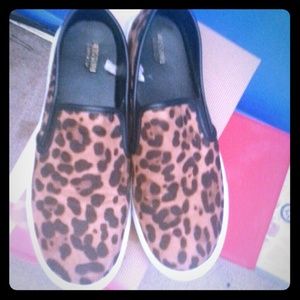 Leopard print shoes