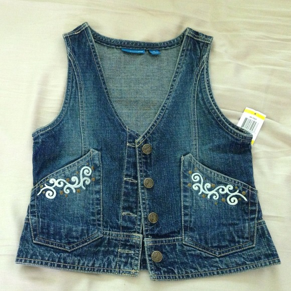 Denim vest