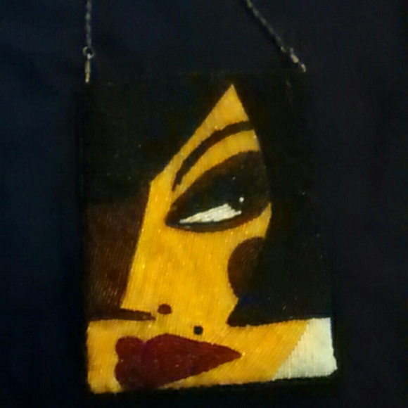 Vintage 80'sface purse