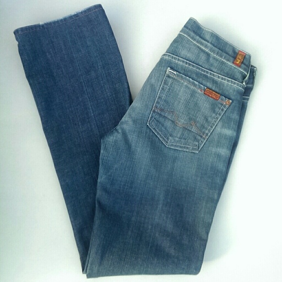 FINAL SALE! 7FAM "BoyCut" Jeans - great condition!