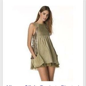 Alice + Olivia Sequin Panel Dress