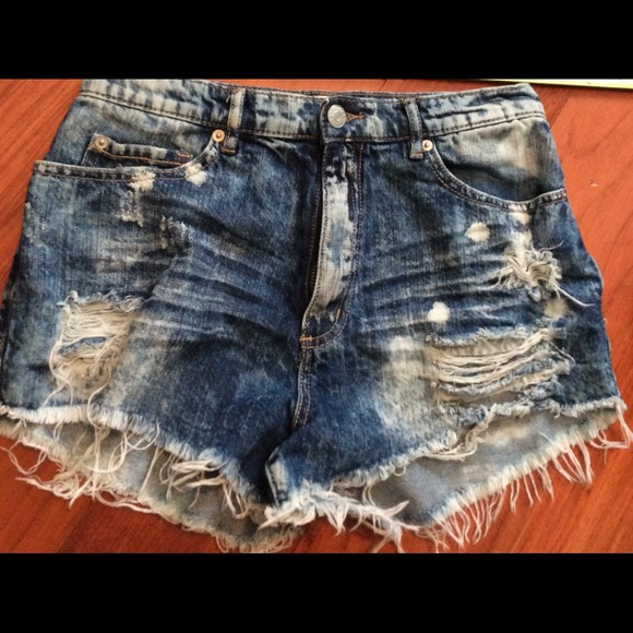 Garage Denim - High waisted shorts