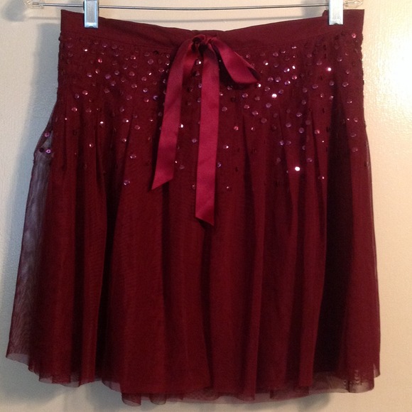 American Eagle Outfitters sequined skirt