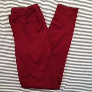 H&M skinny twill pants
