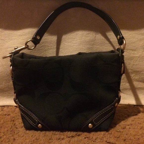 Small Black Coach Handbag