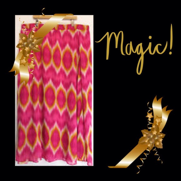 G by Giuliana Rancic  Double layer chiffon skirt