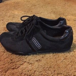Black Coach Sneakers