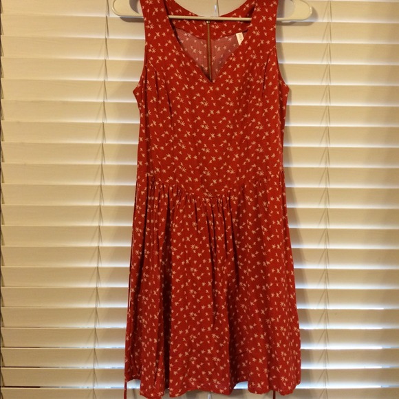 Red dress