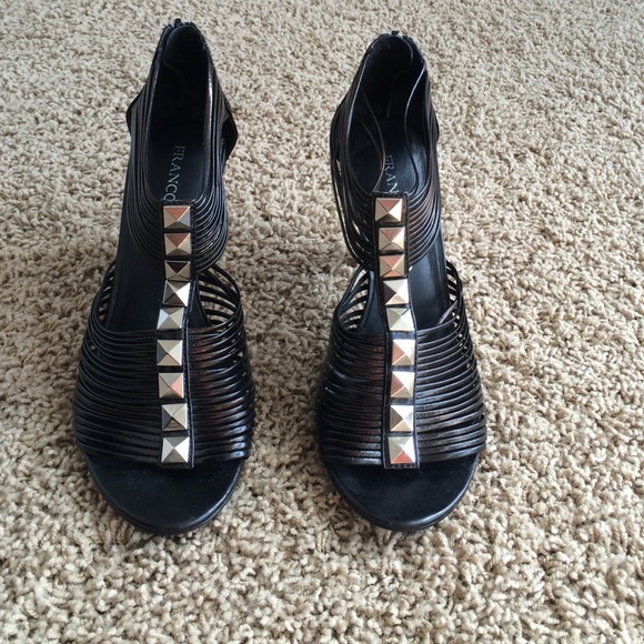 Franco Sarto cute black heals