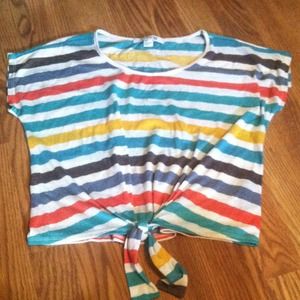 Awesome front-tie shirt from Forever21