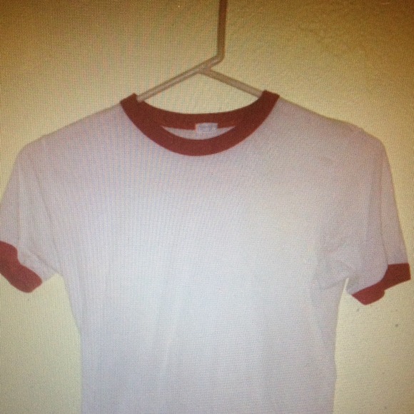 John Gault White&Red Tee