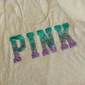 Set of 2 Victoria secret tank and  skull tee