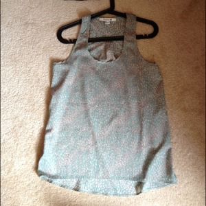 Forever 21 mint green tank top flowy