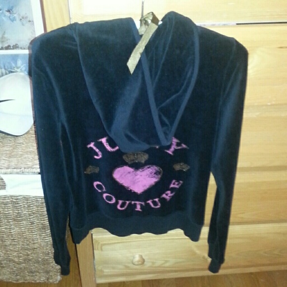 Brand new juicy couture black zip up - Picture 3 of 3