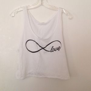 sale✨ Brandy Melville Infinity Love Tank
