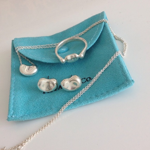 AUTHENTIC Tiffany BEAN Elsa Peretti collection - Picture 2 of 4