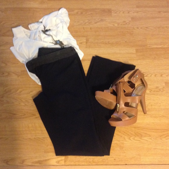 Express navy slacks