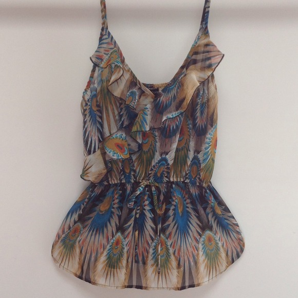 Tops - Boho Ruffled Top