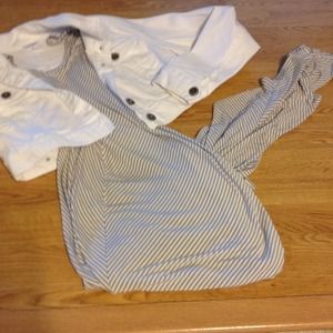 Hi-Lo maternity dress