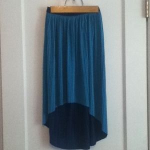 High low skirt